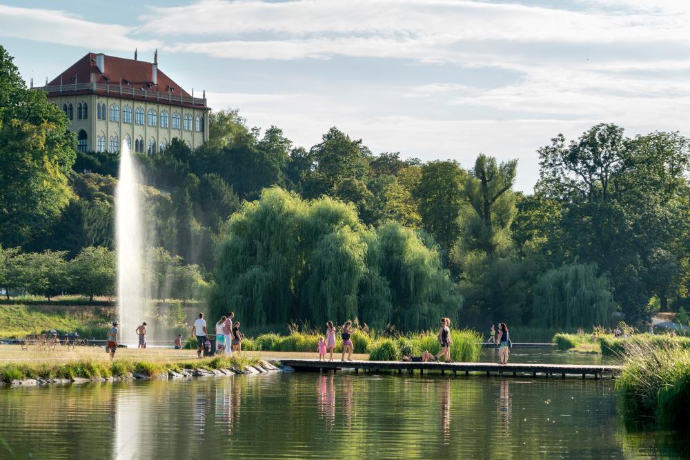 Letní atmosféra v Královské oboře Stromovka (foto: Lubomír Stiburek)