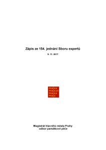 zápis 154. jednání sboru