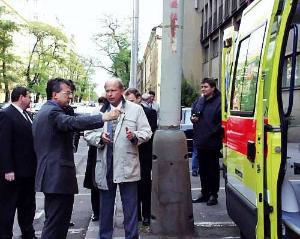 FOTO - Na technické otázky odpovídal primátorovi zástupce jednoho z výrobců Vladimír Olmr