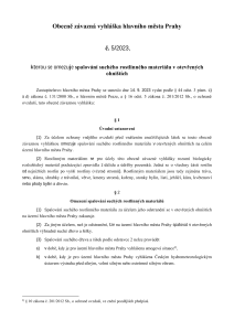 obecně závazná vyhláška č. 5/2023, kterou se omezuje spalování suchého rostlinného materiálu