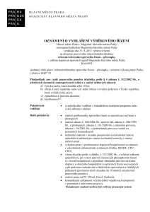 referent / referentka správního řízení &#8211; přestupky v odboru dopravně správních agend