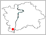 Pražské studánky - Nad Peluňkem, orientační mapka