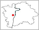 orientační mapka Prahy - katastrální území Radlice