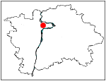 orientační mapka Prahy - studánka Stromovka (Studánka)