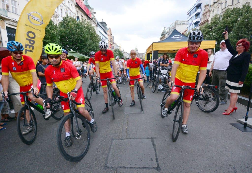 Na Opel Handy Cyklo Maratonu jede i Praha. Foto: Ivan Kuptík